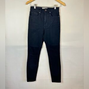 Everlane High Rise Skinny Jeans Womens Size 26 Black